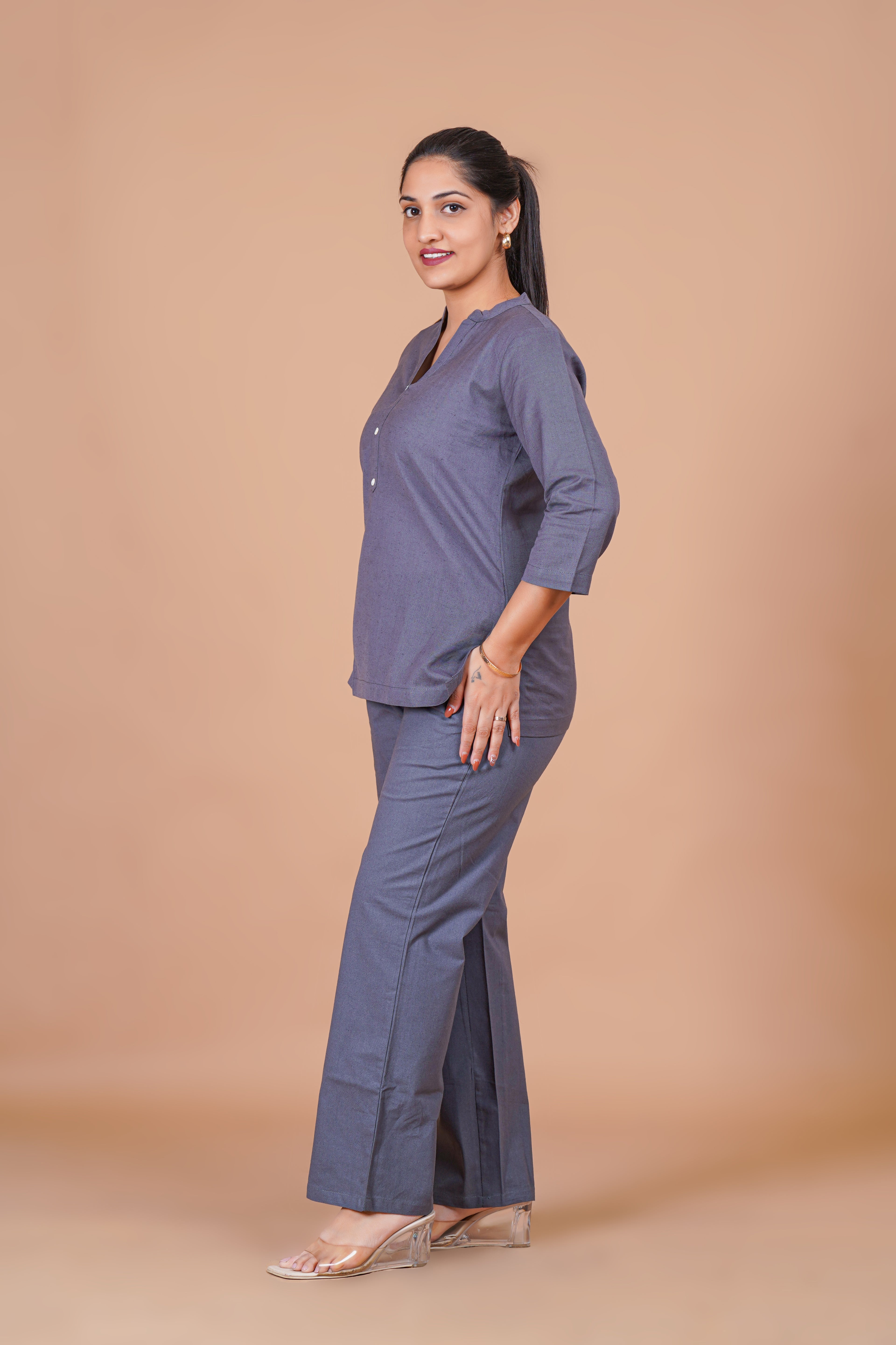 Cement Grey Co-ords Set