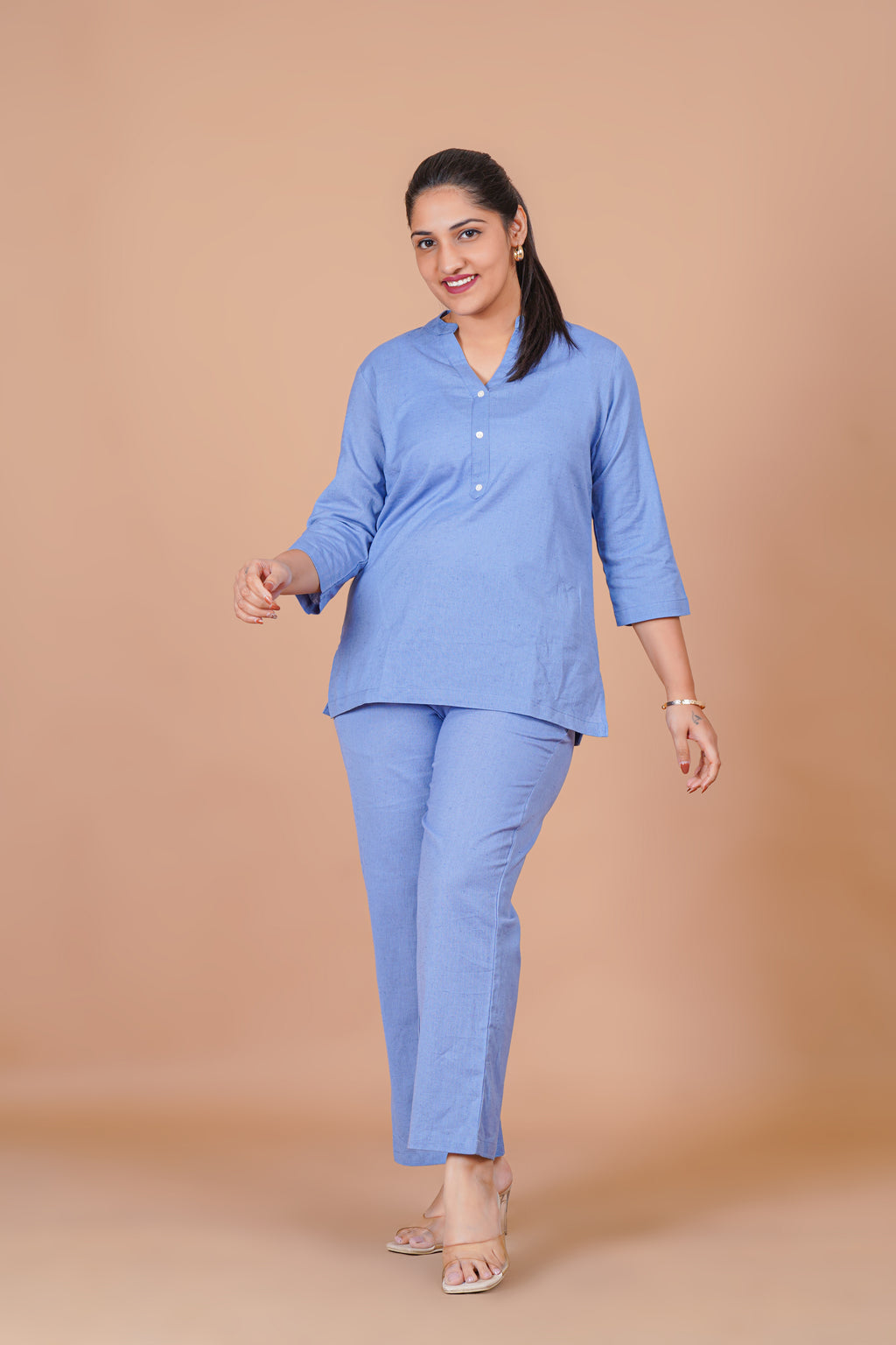 English Blue Co-ords Set