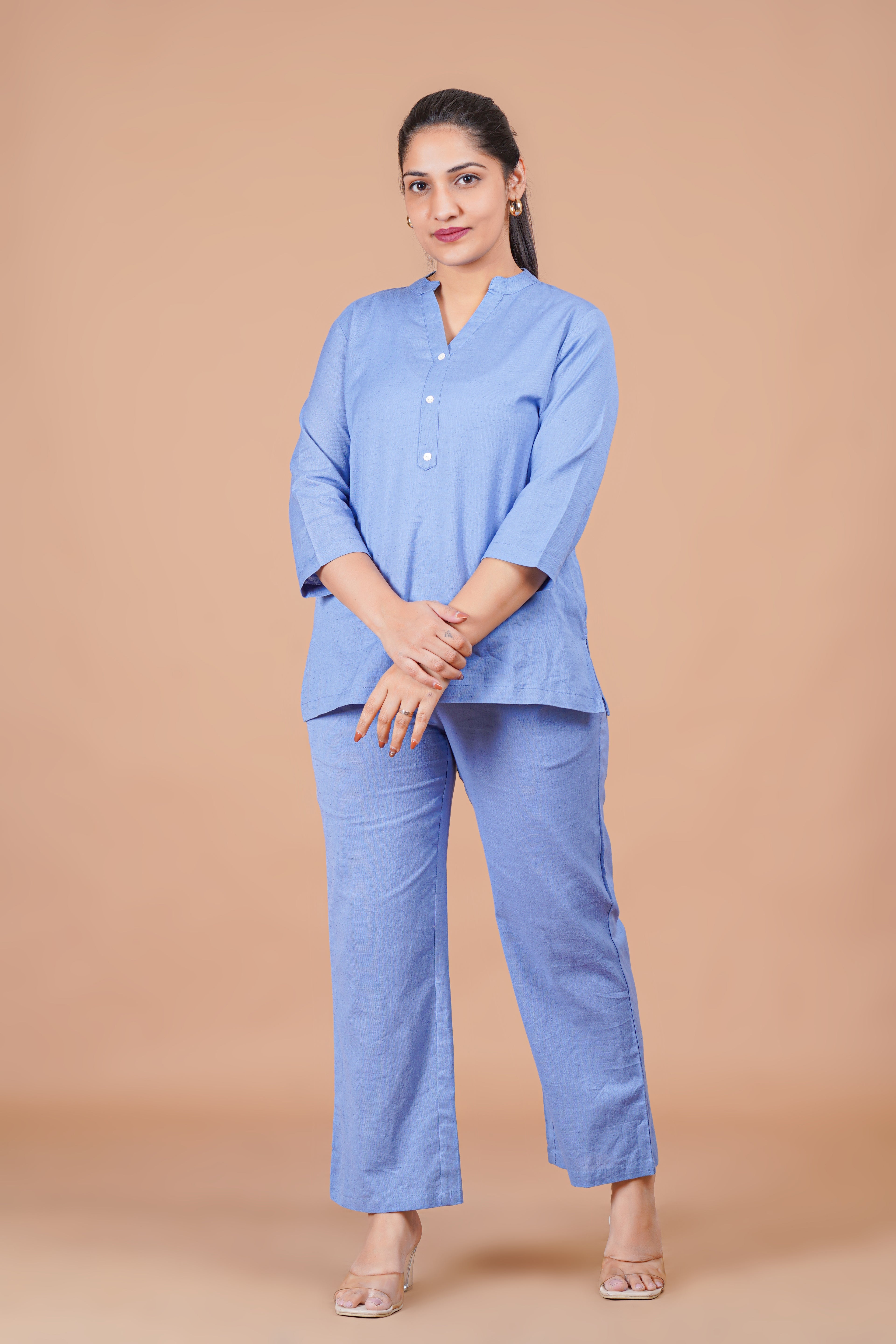 English Blue Co-ords Set