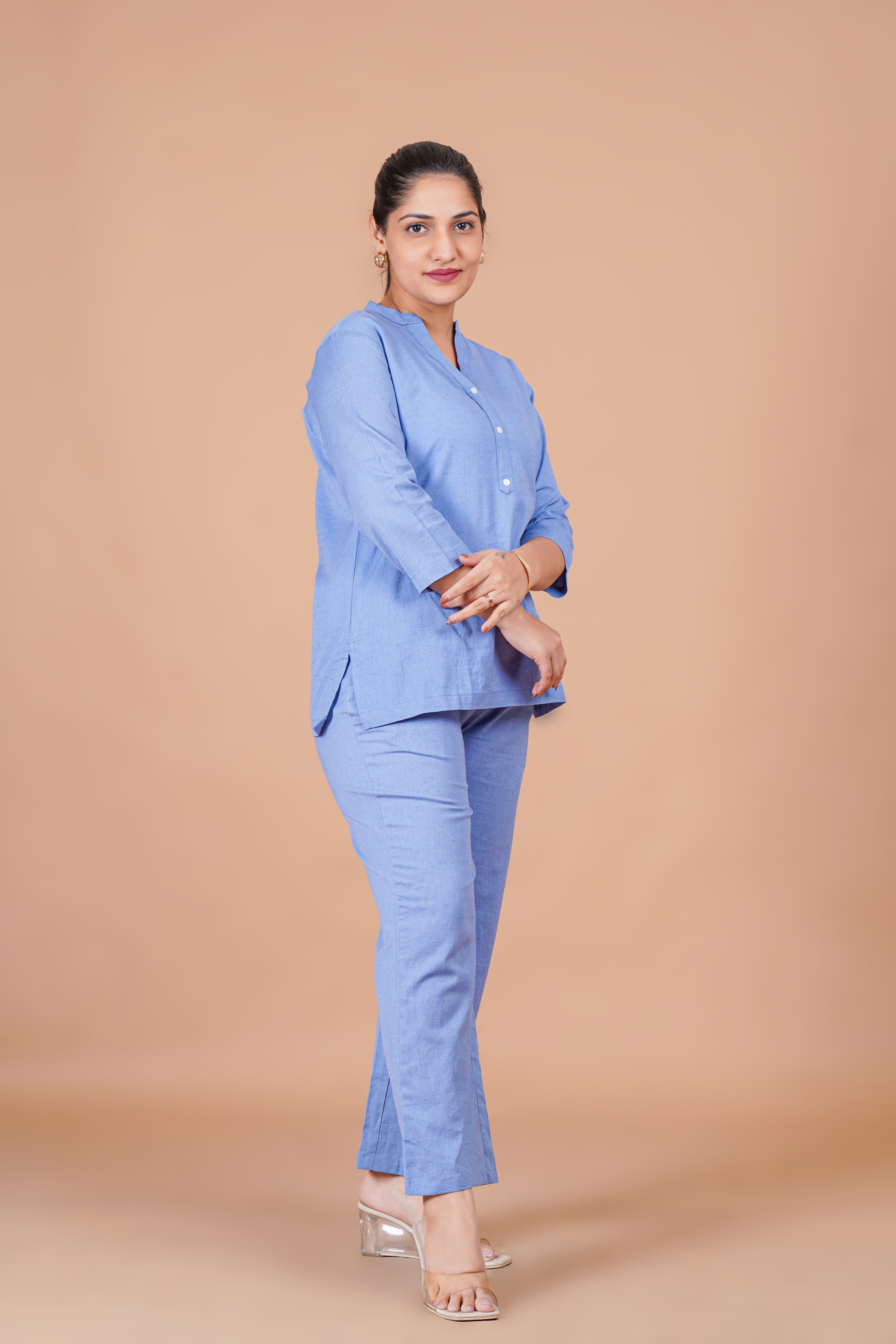 English Blue Co-ords Set