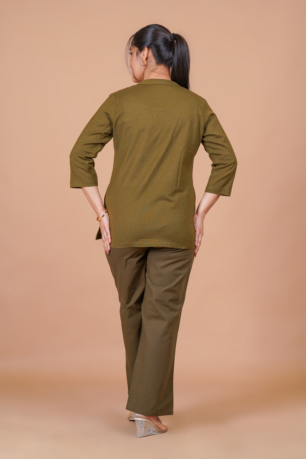 Olive Green Co-ords Set