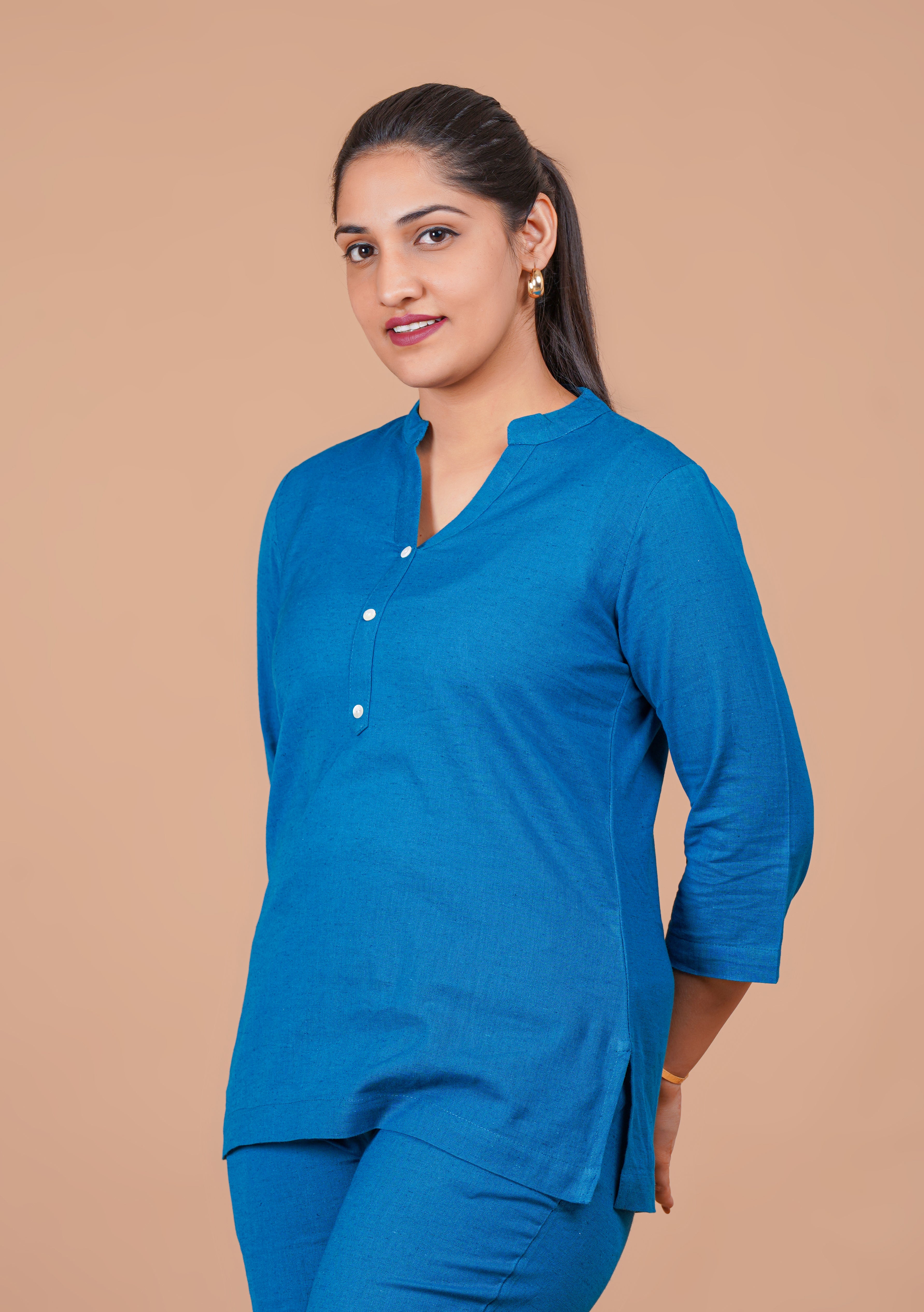 Turquoise Blue Co-ords Set