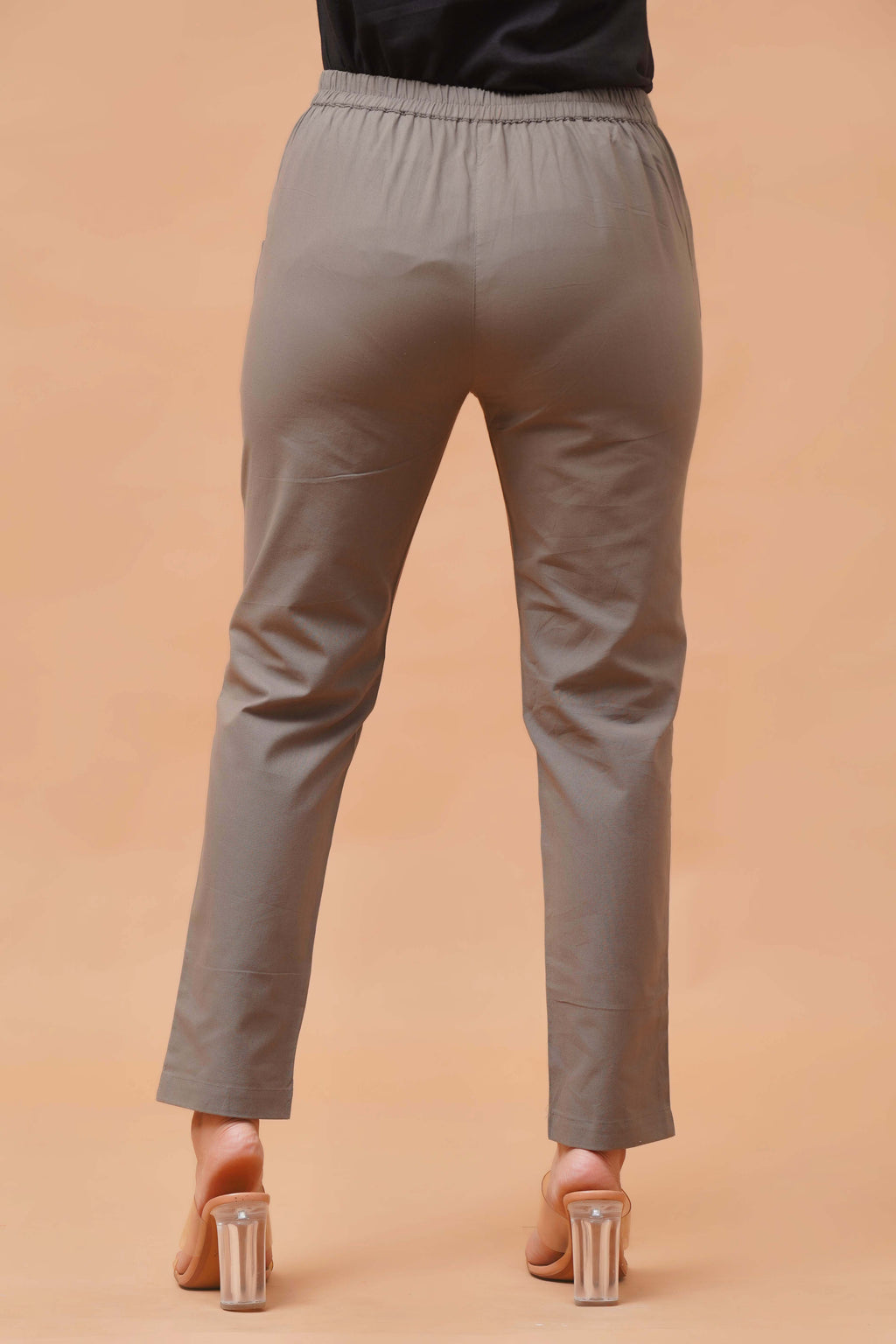 Harrozz Cotton Pants Grey